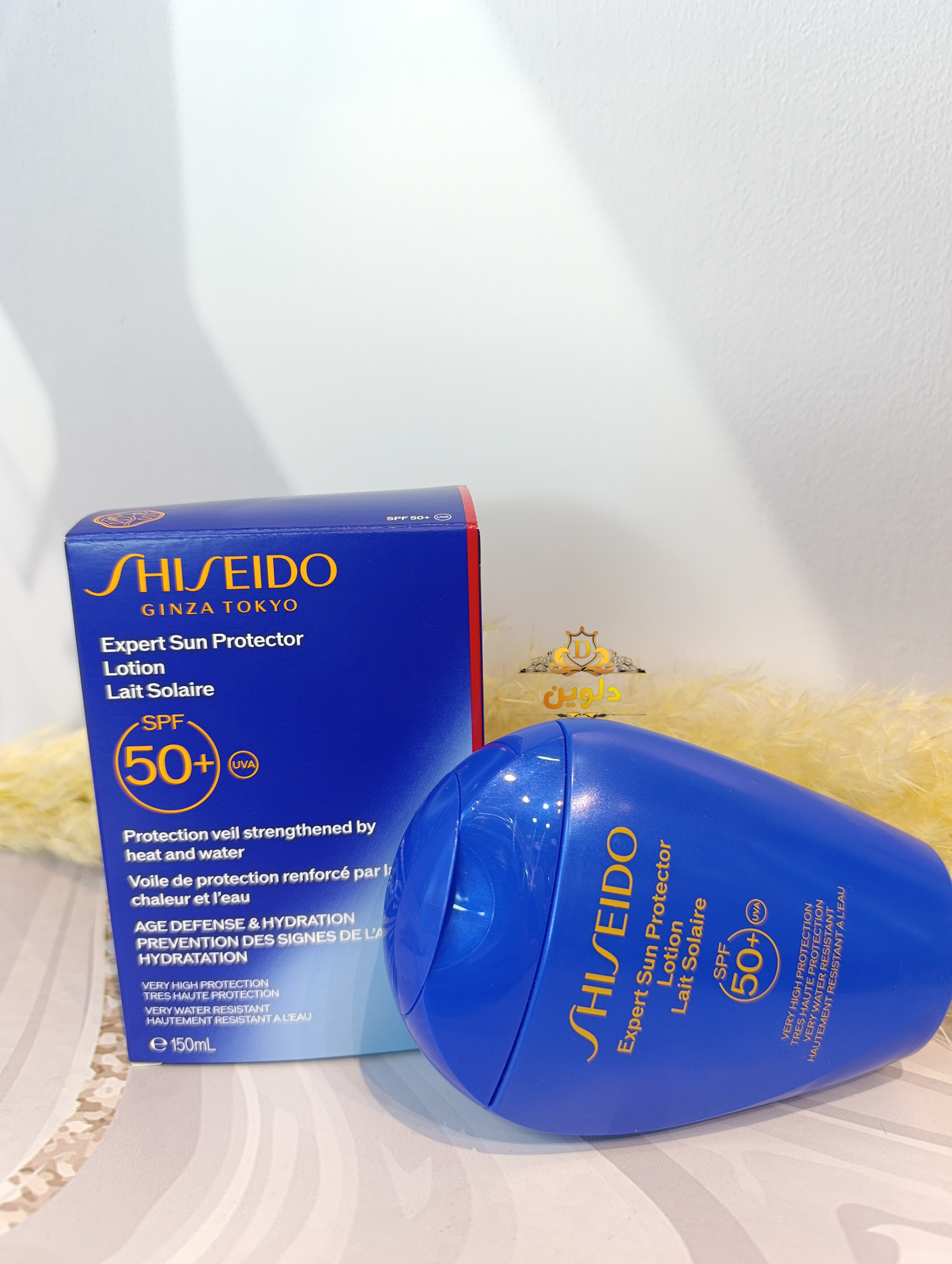 ضدآفتاب صورت و بدن SPF50  شیسیدو 150میل