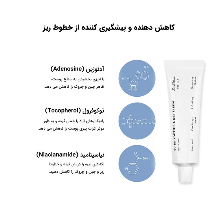 سرم دور چشم جوانساز و روشن کننده دکتر آلتئا (DR. ALTHEA To Be Youthful Eye Serum) اورجینال دکتر التیا