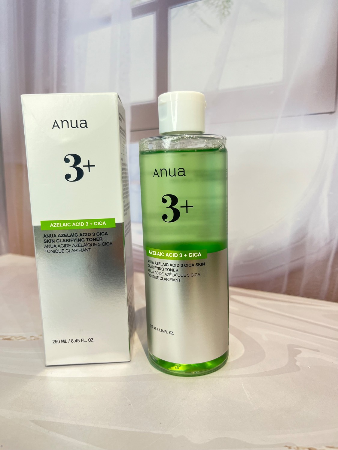 تونر آزلائیک اسید آنوا Anua Azelaic Acid 3 + Cica 250Ml